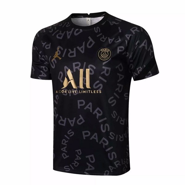 Camiseta Entrenamiento Paris Saint Germain 2021-2022 Negro Amarillo